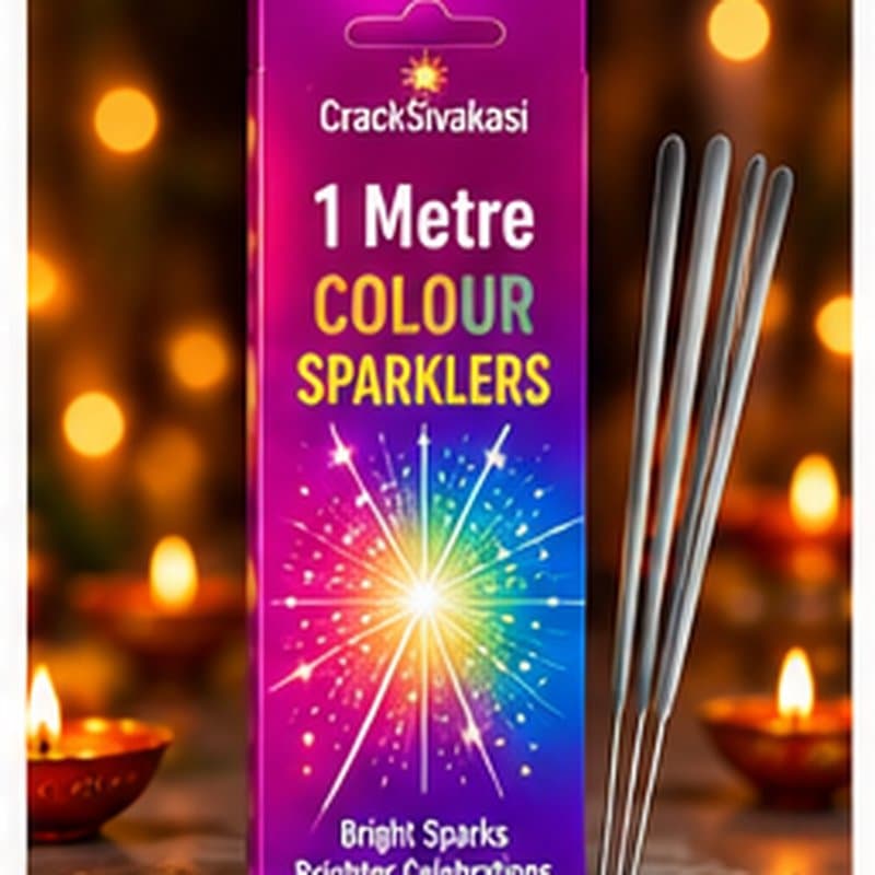 1 Metre Colour Sparklers
