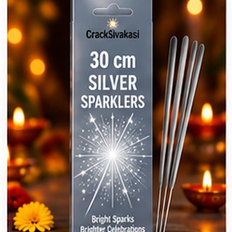 30cm Silver Sparklers