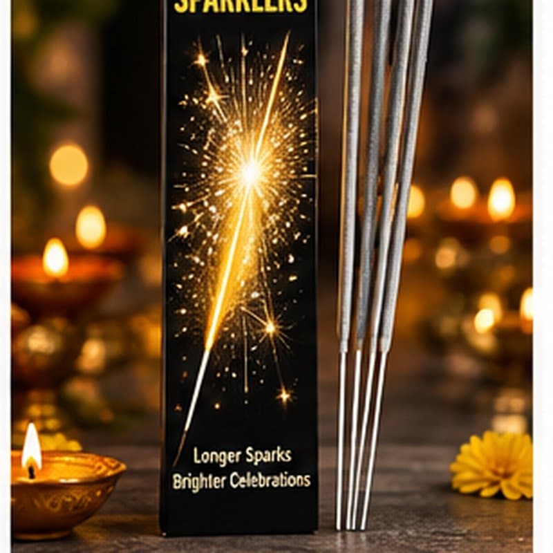 50cm Golden Sparklers