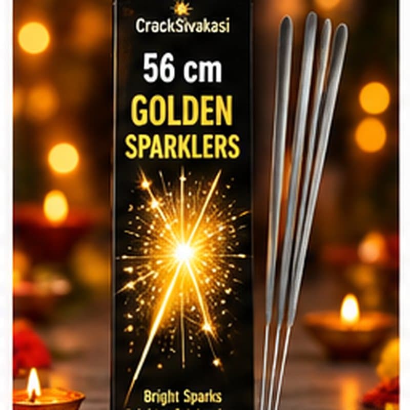56cm Golden Sparklers