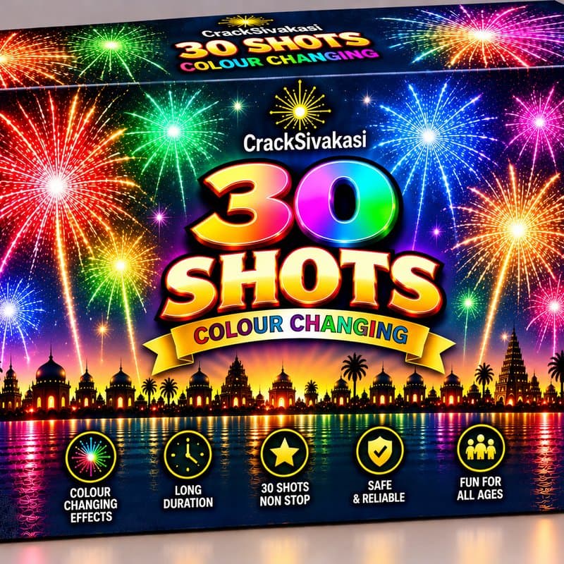 30 Shots Colour Changing