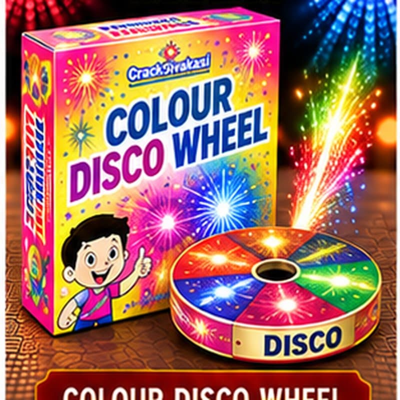 Colour Disco Wheel