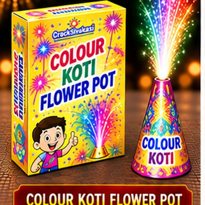 Colour Koti Flower Pot