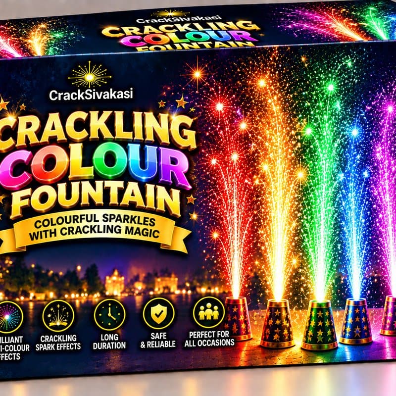 Crackling Colour Fountain