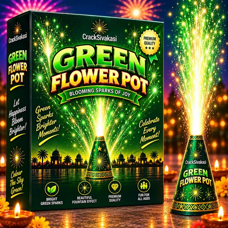 Green Flower Pot
