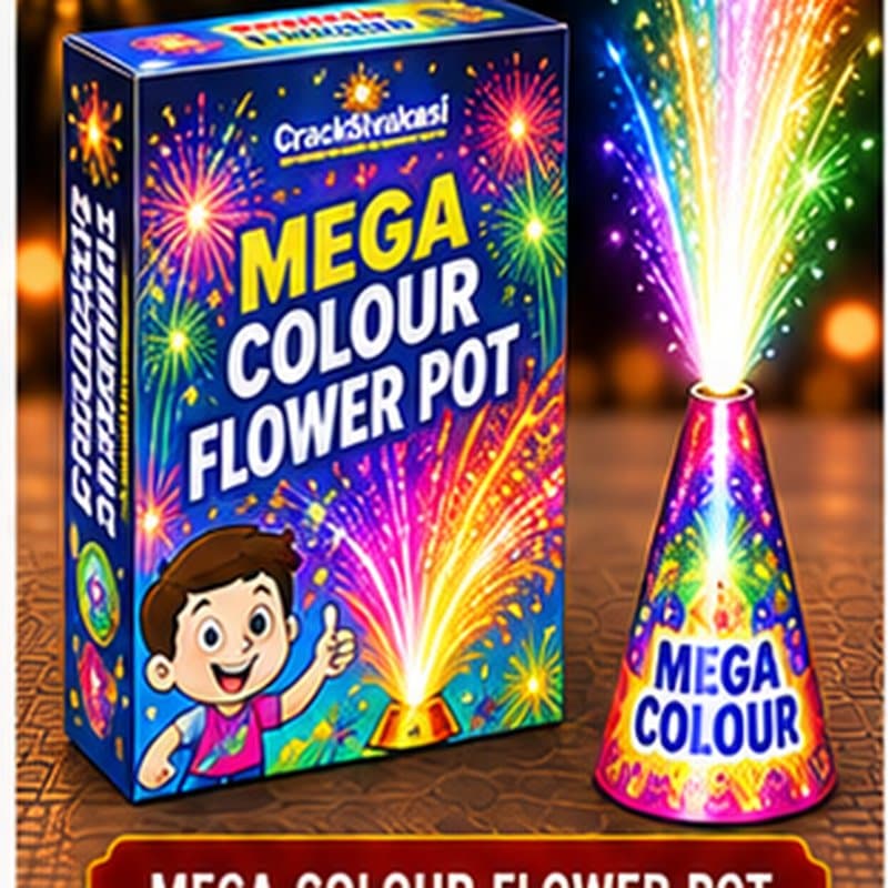 Mega Colour Flower Pot