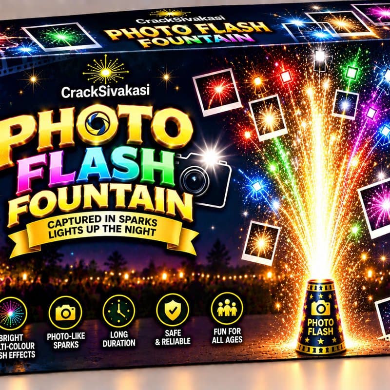 Photo Flash Fountain