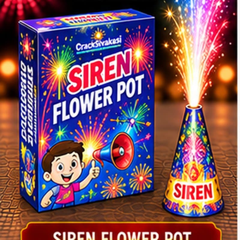 Siren Flower Pot