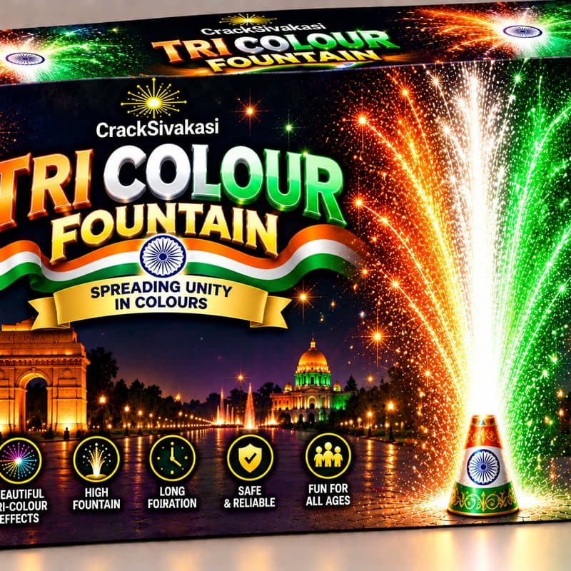 Tri Colour Fountain