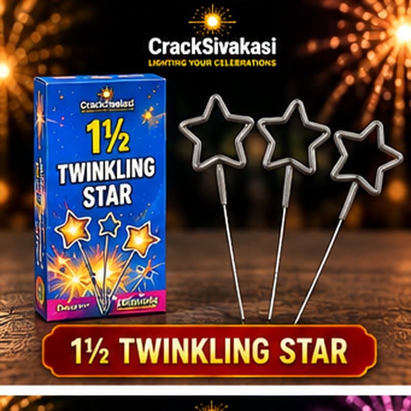 1½ Twinkling Star