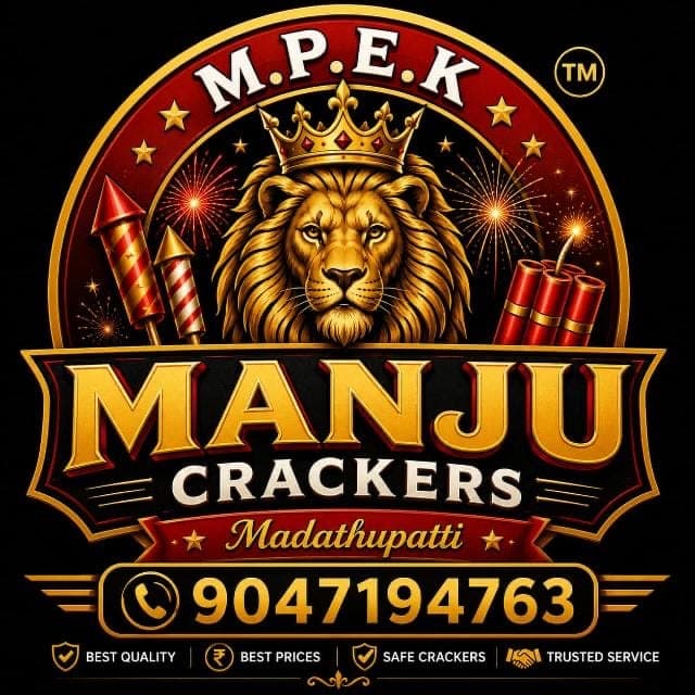 Manju Crackers logo