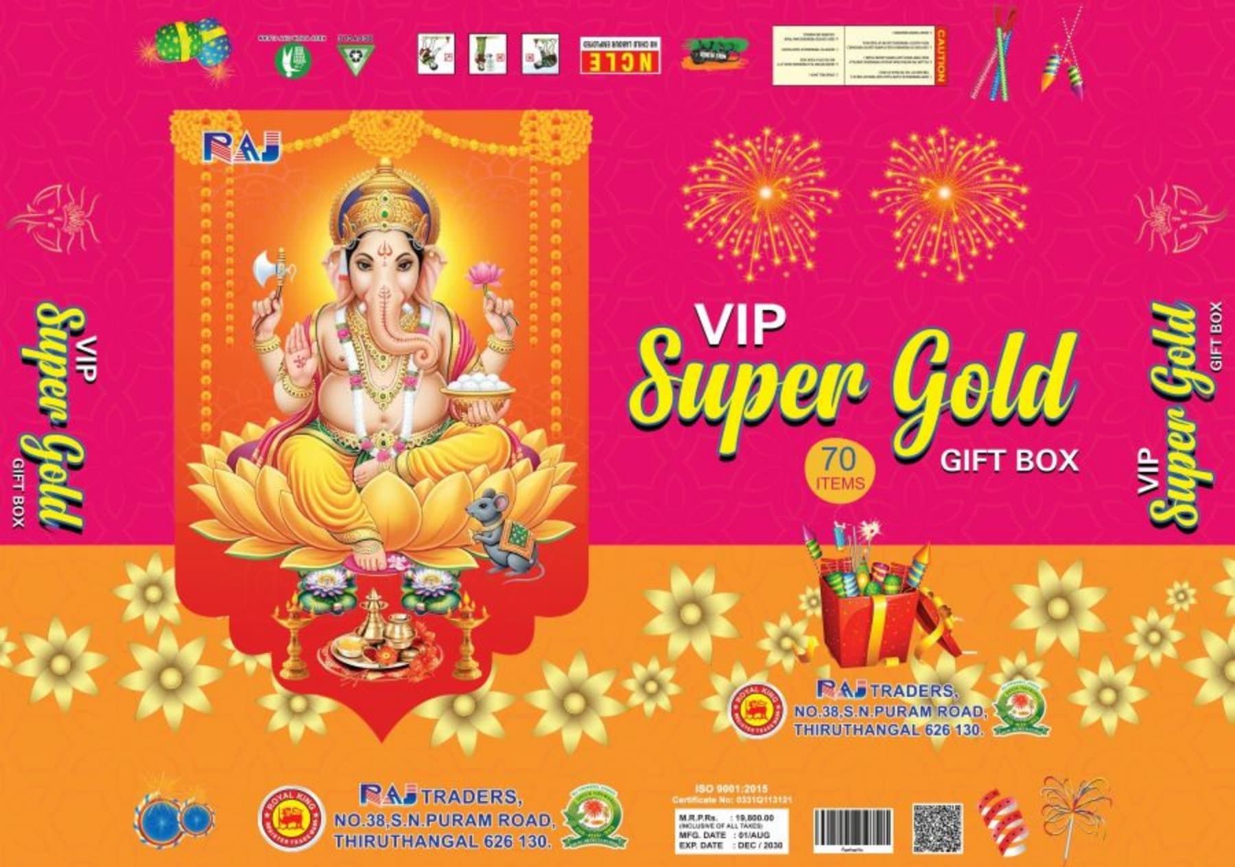 VIP Supel Gold Pack (70 Items)
