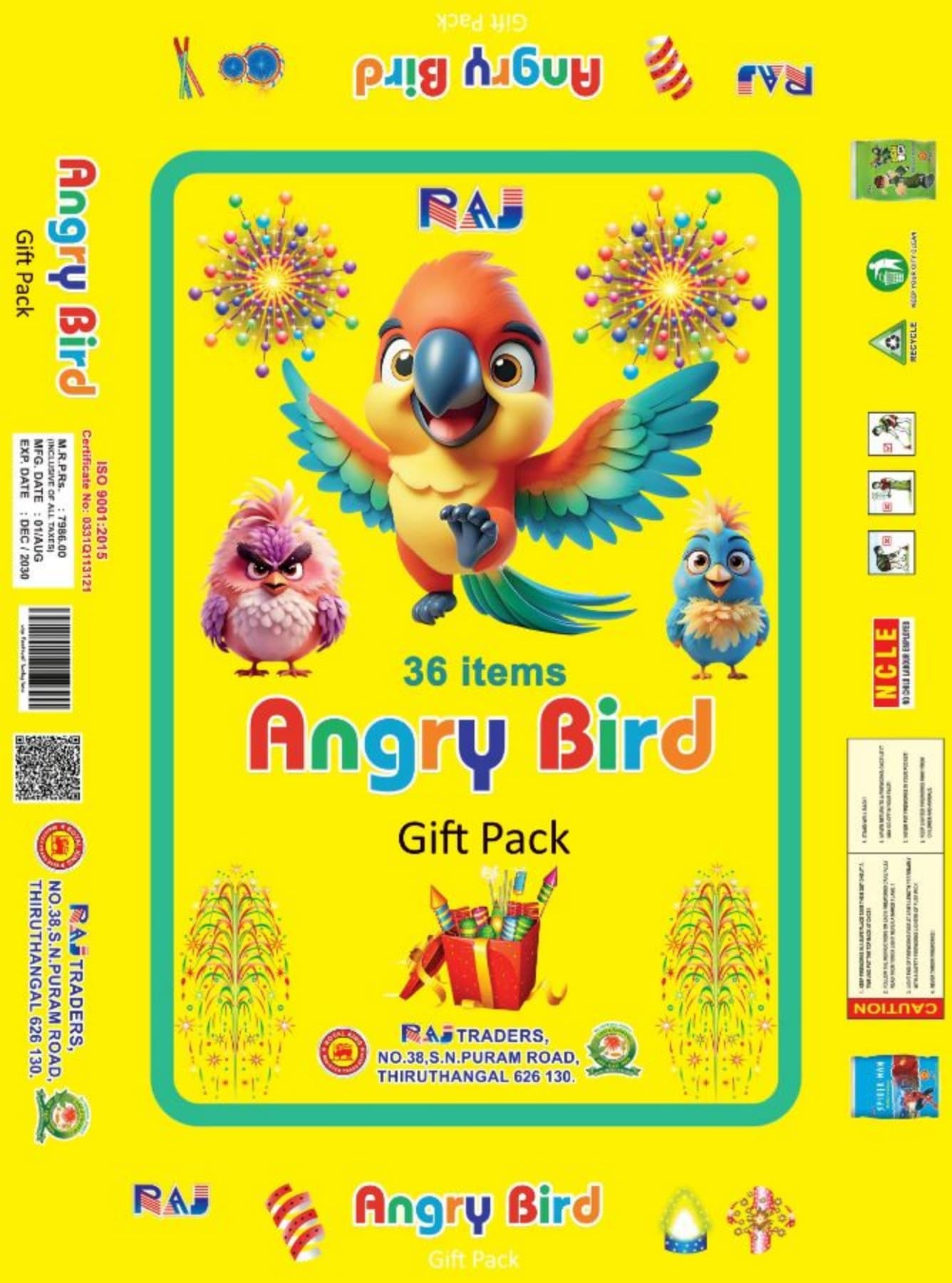 Angry Bird (36 Items)