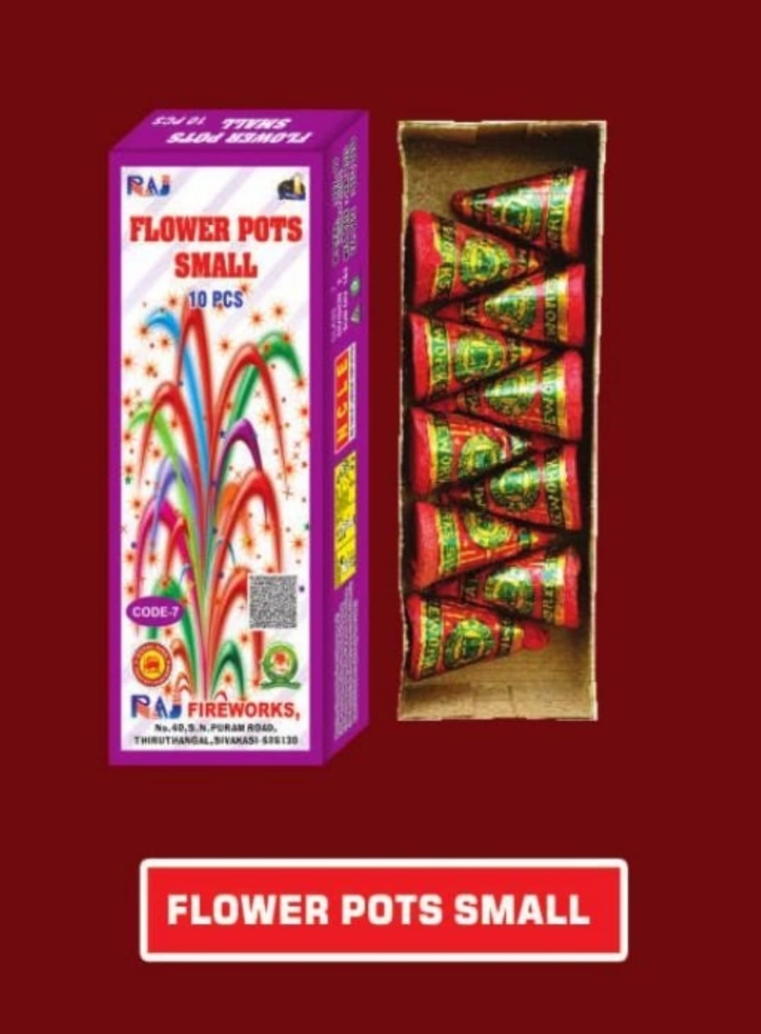Flower Pots Small (10 Pcs)