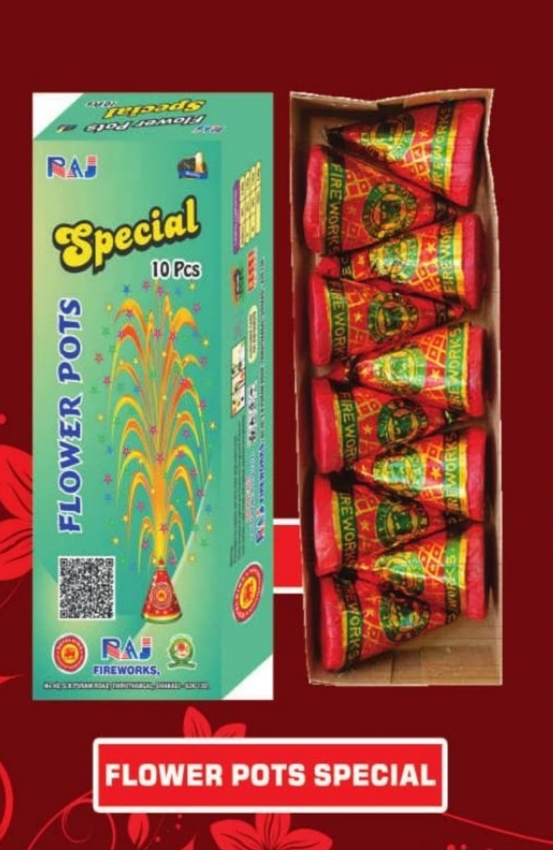 Flower Pots Special (10 Pcs)