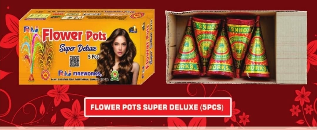 Flower Pots Super Deluxe (5 Pcs)