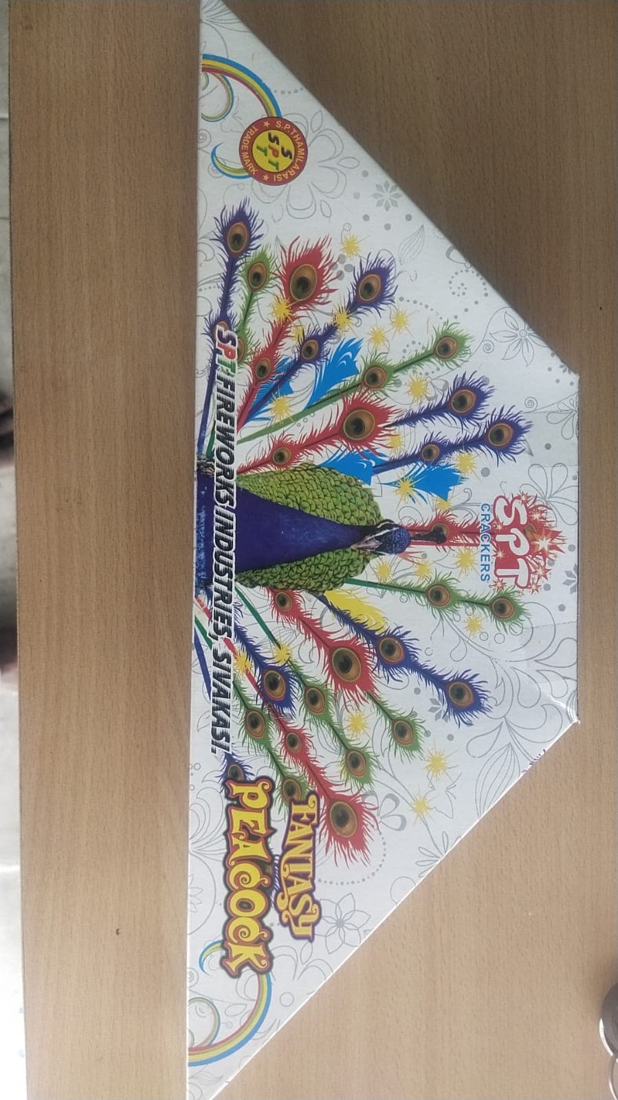 SPT BRAND 3FACING FANTACY PEACOCK