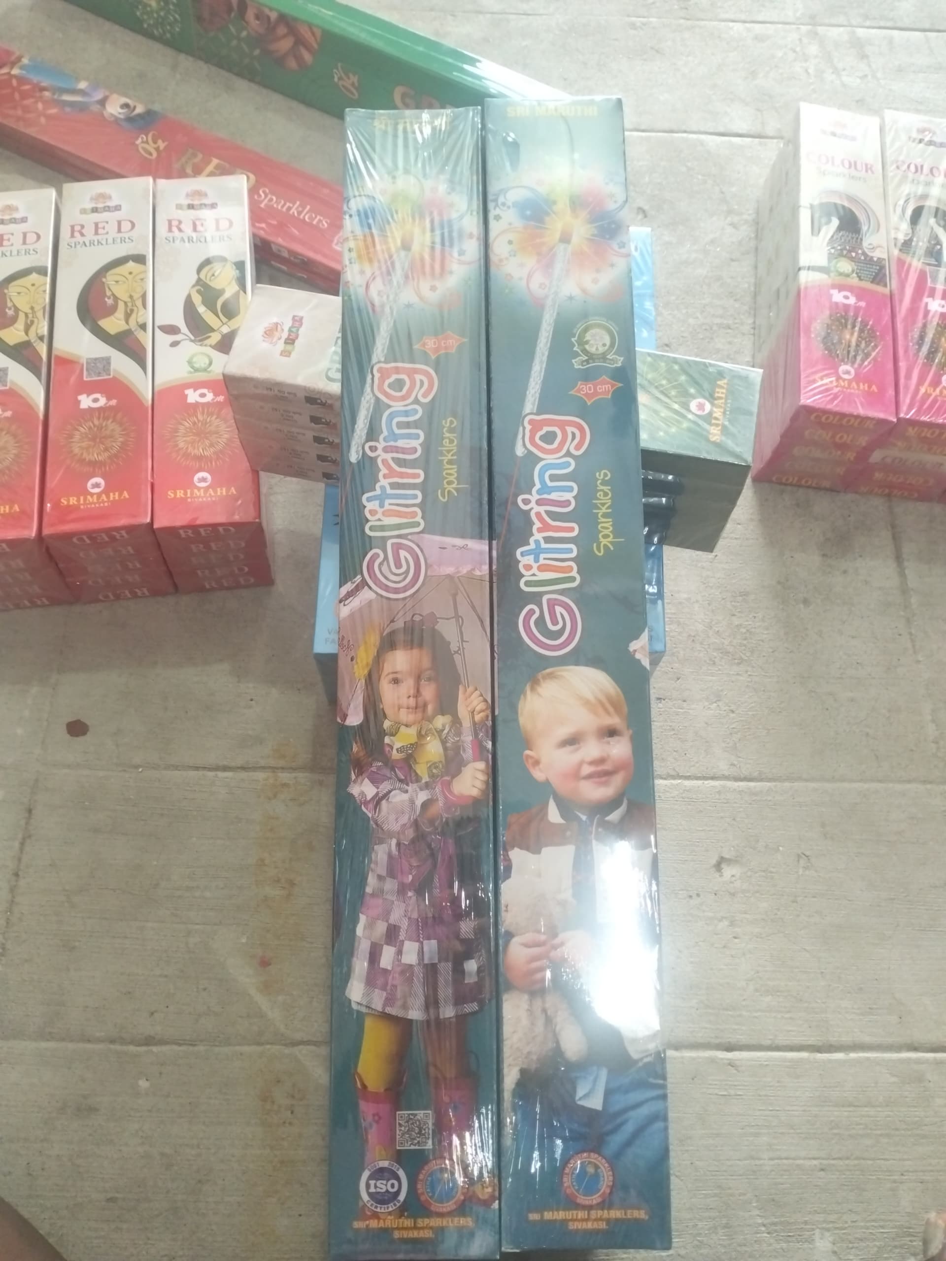 30 CM COLOUR SPARKLERS